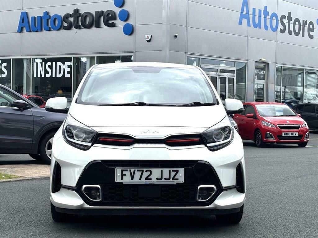Kia Picanto 1.0 T-gdi Gt-line S Euro 6 Ss FV72JJZ White #2