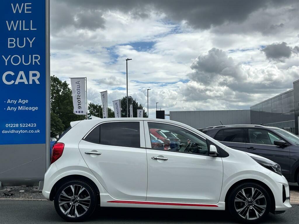Kia Picanto 1.0 T-gdi Gt-line S Euro 6 Ss FV72JJZ White #4