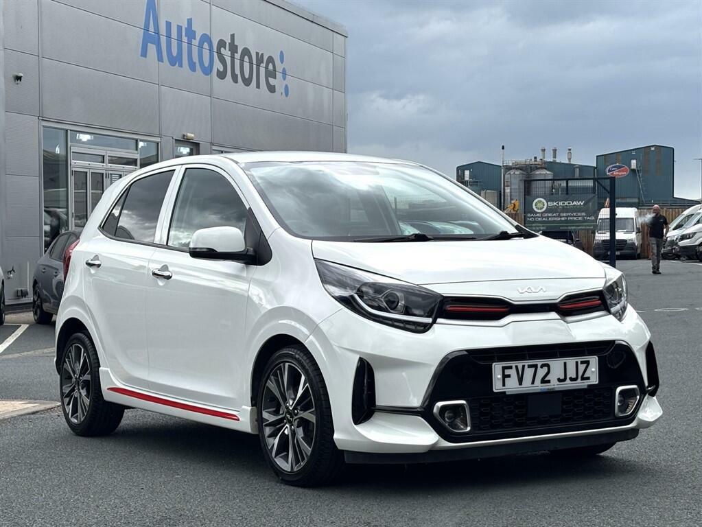 Kia Picanto 1.0 T-gdi Gt-line S Euro 6 Ss FV72JJZ White #3