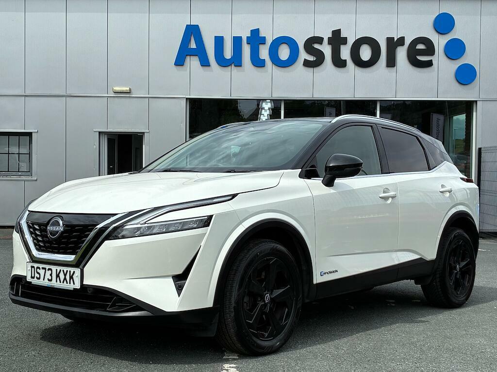 Nissan Qashqai 1.5 H E-power Kuro Edition Euro 6 Ss DS73KXK White