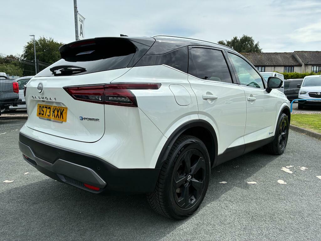 Nissan Qashqai 1.5 H E-power Kuro Edition Euro 6 Ss DS73KXK White #6