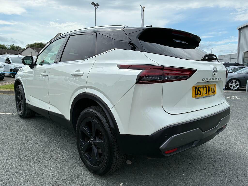 Nissan Qashqai 1.5 H E-power Kuro Edition Euro 6 Ss DS73KXK White #4