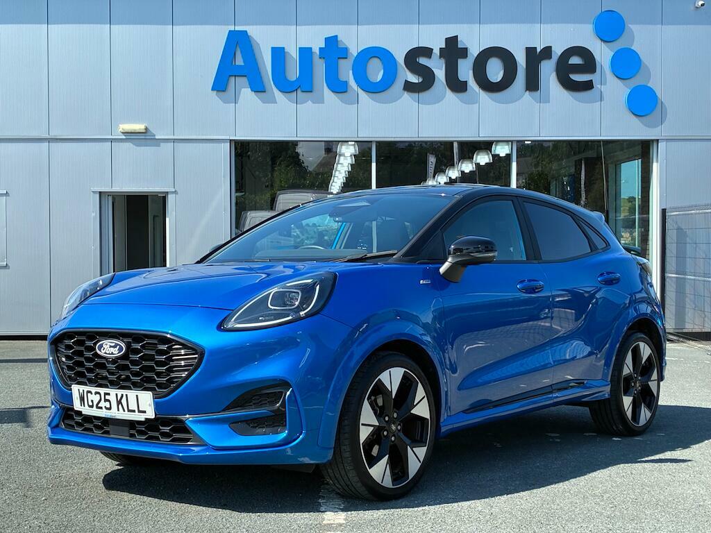 Ford Puma 1.0T Ecoboost Mhev St-line X Euro 6 Ss WG25KLL Blue