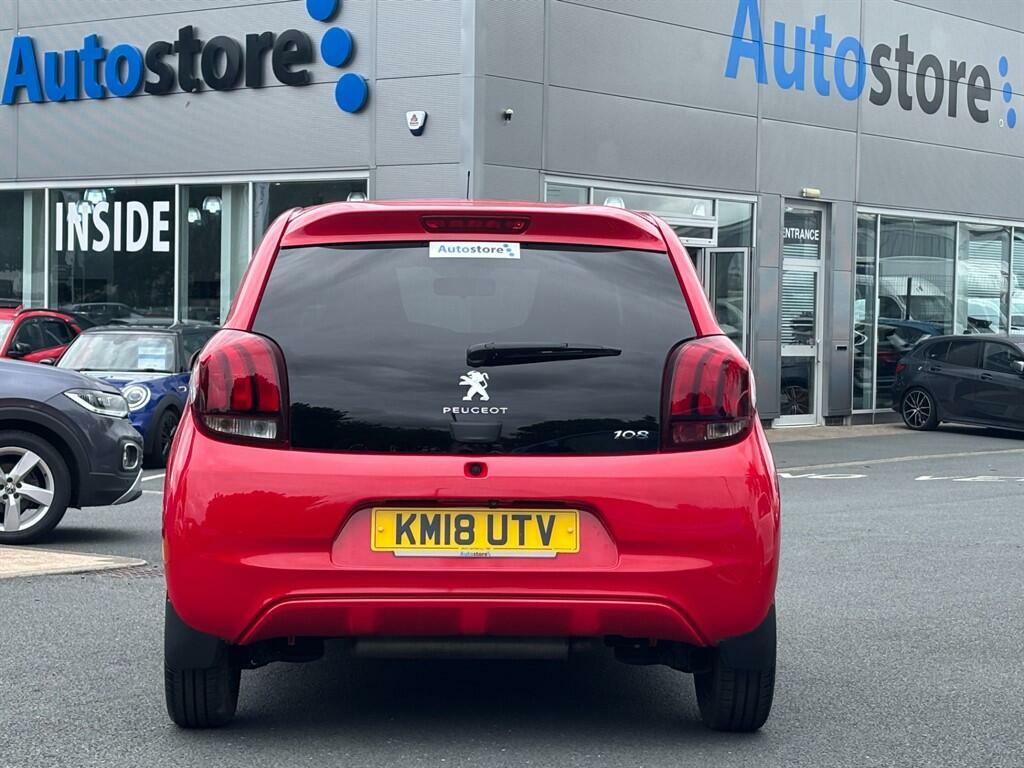 Peugeot 108 Allure KM18UTV Red #6