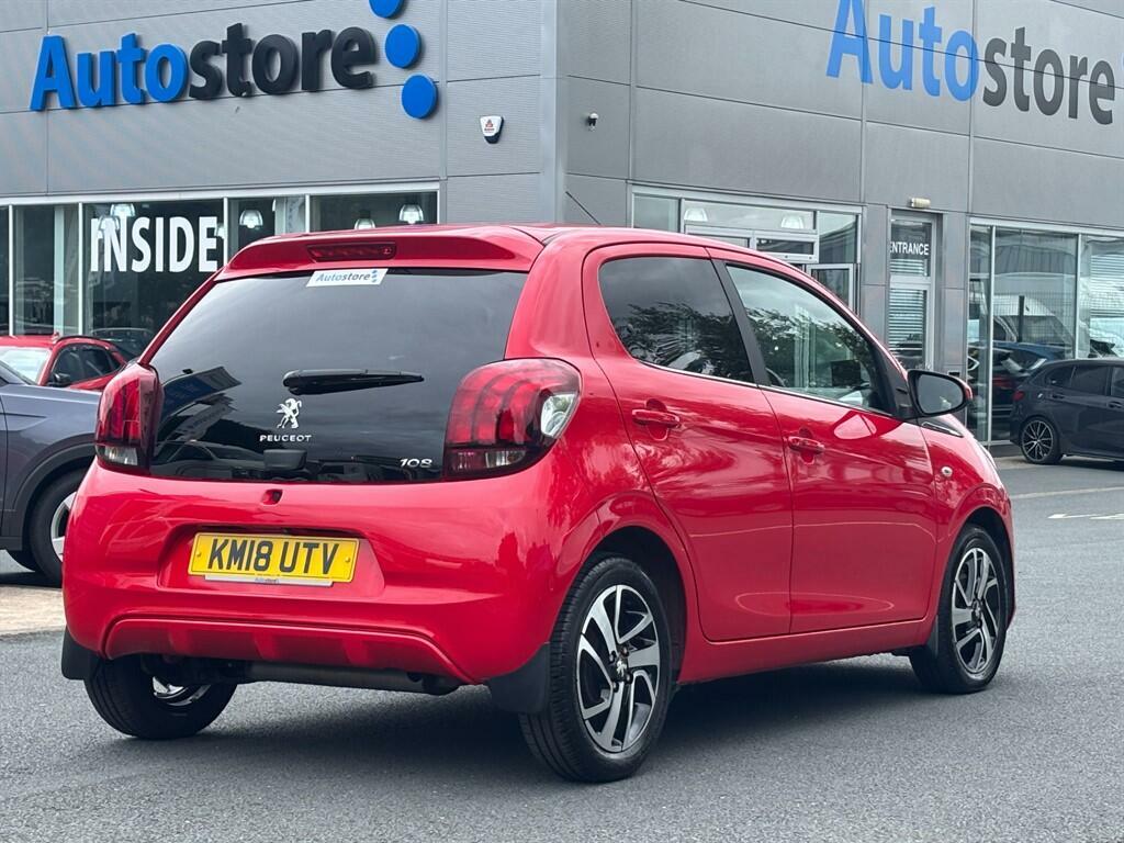 Peugeot 108 Allure KM18UTV Red #5