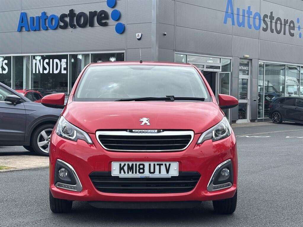 Peugeot 108 Allure KM18UTV Red #2