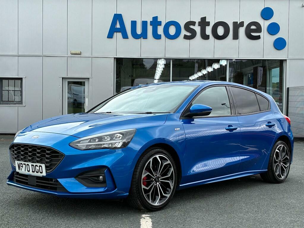 Ford Focus 1.0T Ecoboost Mhev St-line X Edition Euro 6 Ss Blue