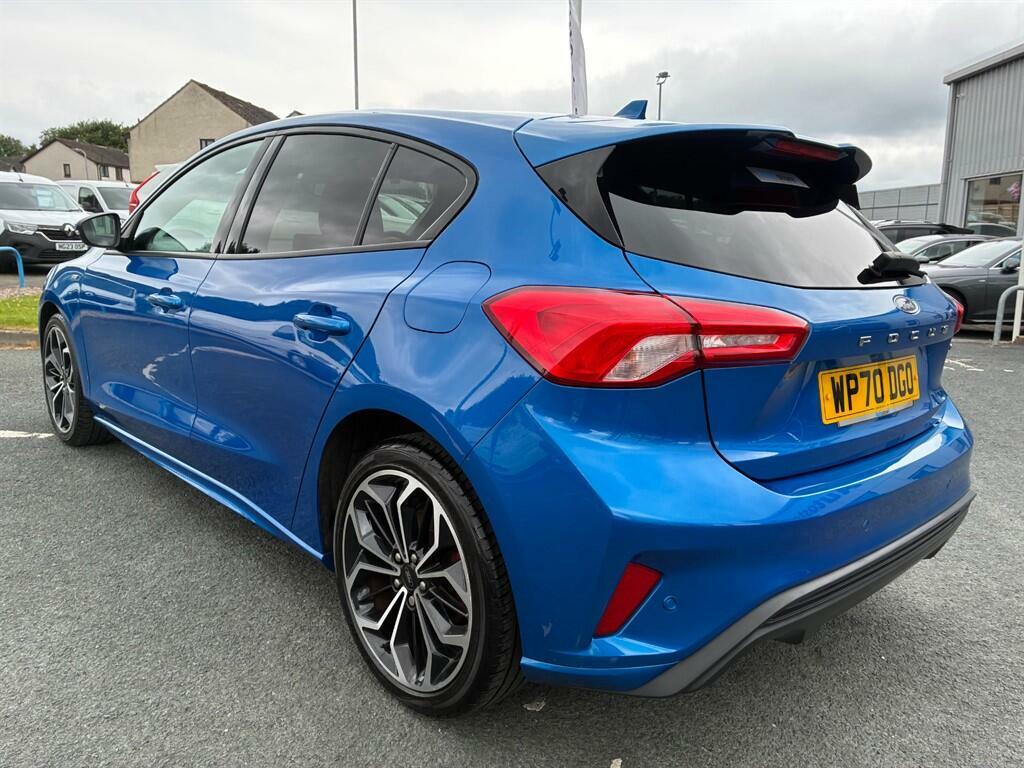 Ford Focus 1.0T Ecoboost Mhev St-line X Edition Euro 6 Ss WP70DGO Blue #4
