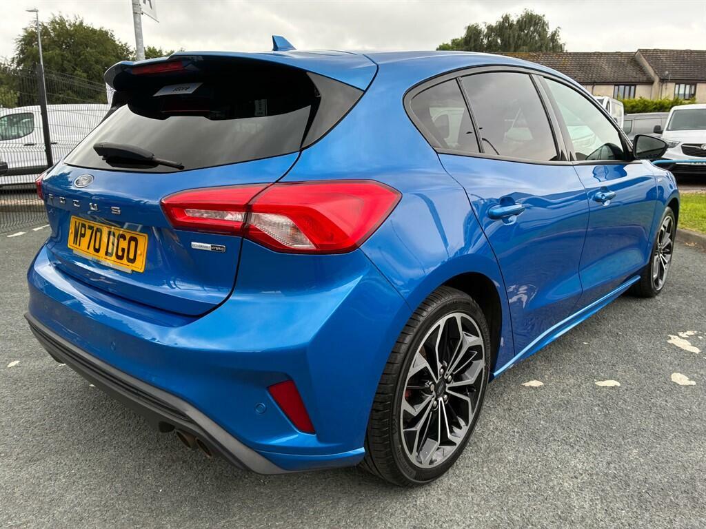 Ford Focus 1.0T Ecoboost Mhev St-line X Edition Euro 6 Ss WP70DGO Blue #6