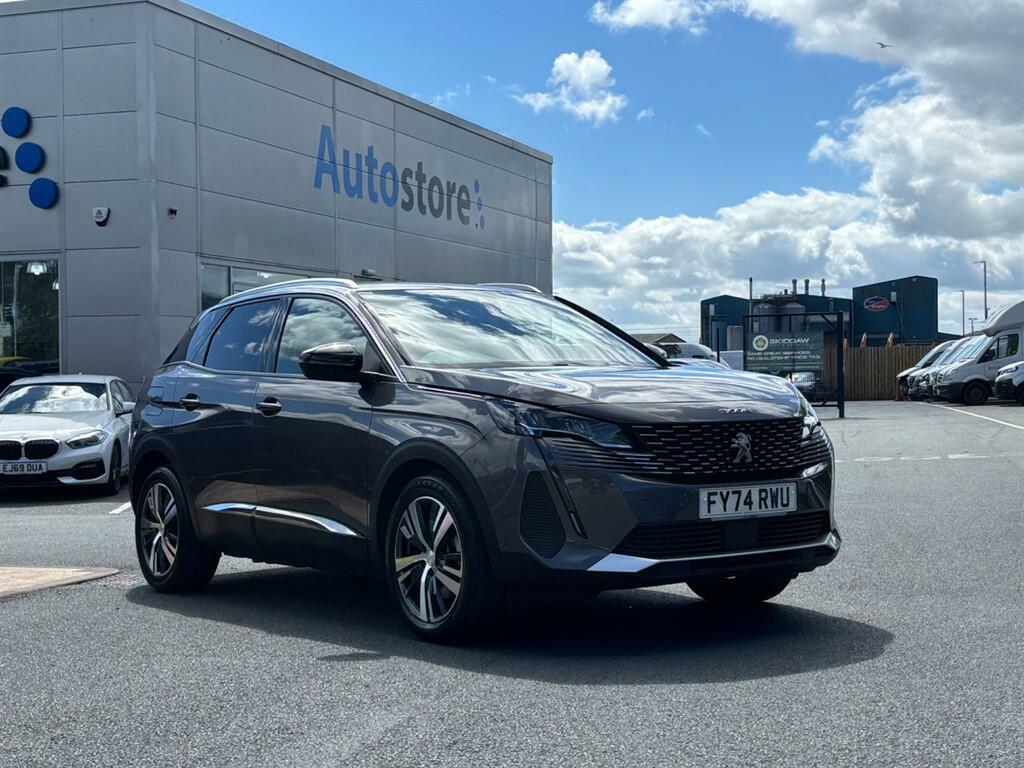 Peugeot 3008 1.6 12.4Kwh Allure E-eat Euro 6 Ss FY74RWU Grey #3