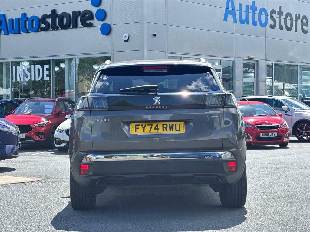 Peugeot 3008 1.6 12.4Kwh Allure E-eat Euro 6 Ss FY74RWU Grey #6