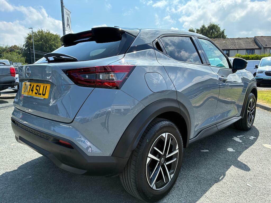 Nissan Juke 1.0 Dig-t N-connecta Euro 6 Ss DN74SLU Grey #6