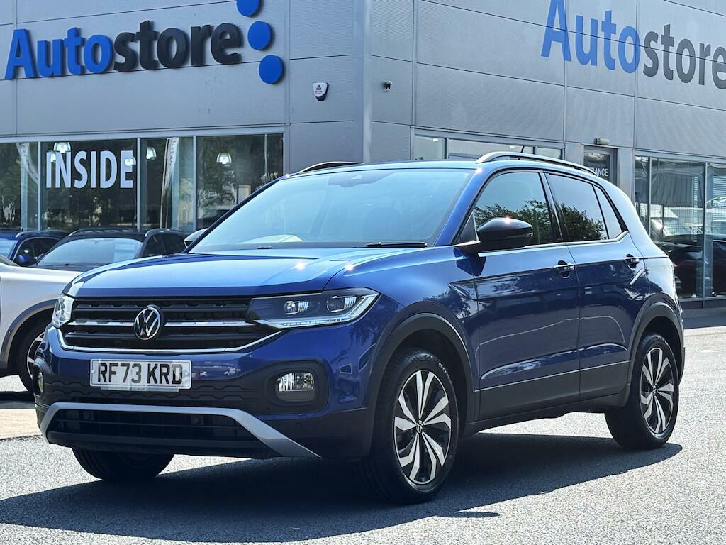 Volkswagen T-Cross 1.0 Tsi Black Edition Euro 6 Ss Blue