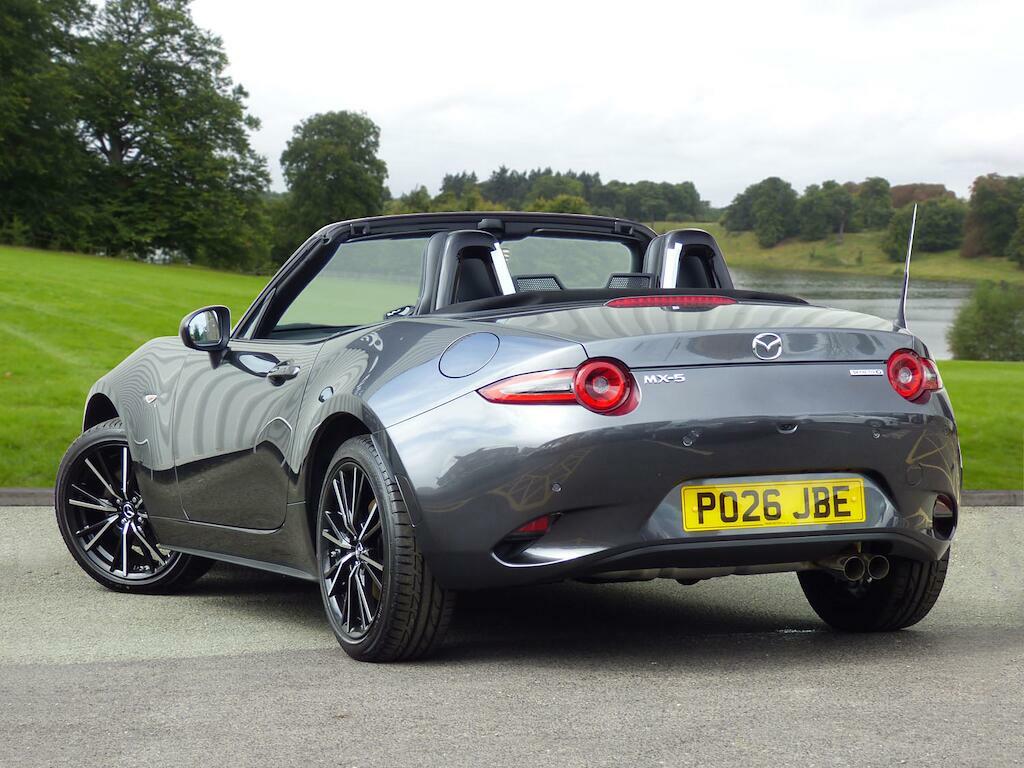 Mazda MX-5 2.0 Skyactiv-g Exclusive-line Roadster Euro 6 Ss P026JBE Grey #4