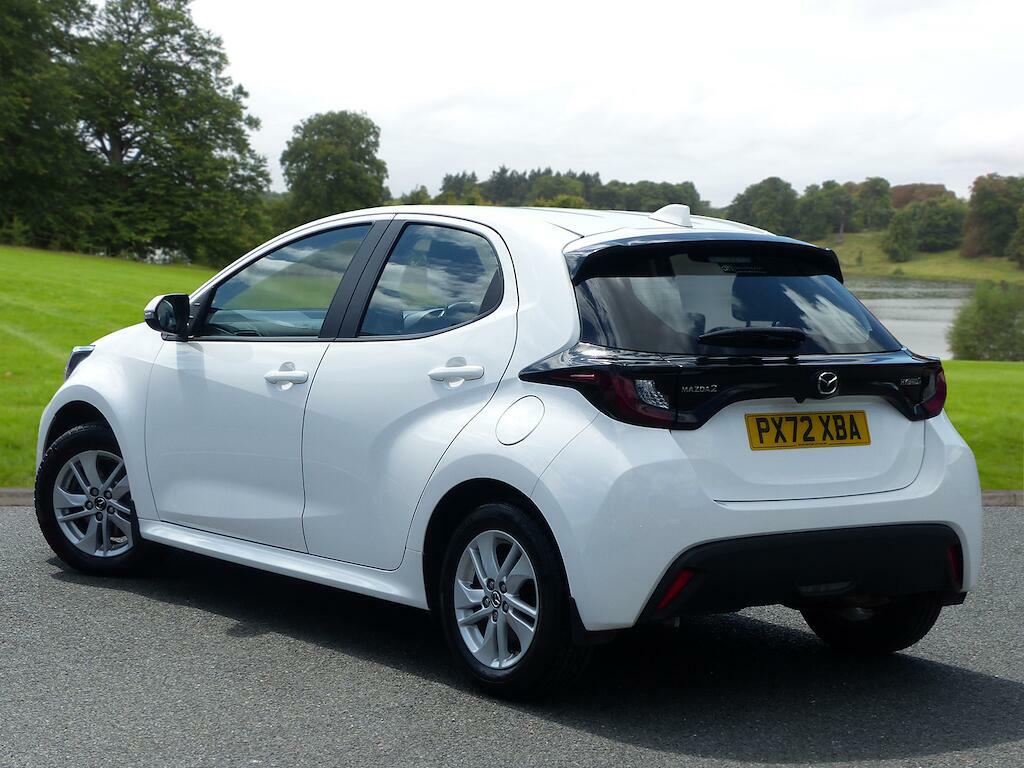 Mazda 2 1.5H Agile Cvt Euro 6 Ss PX72XBA White #2