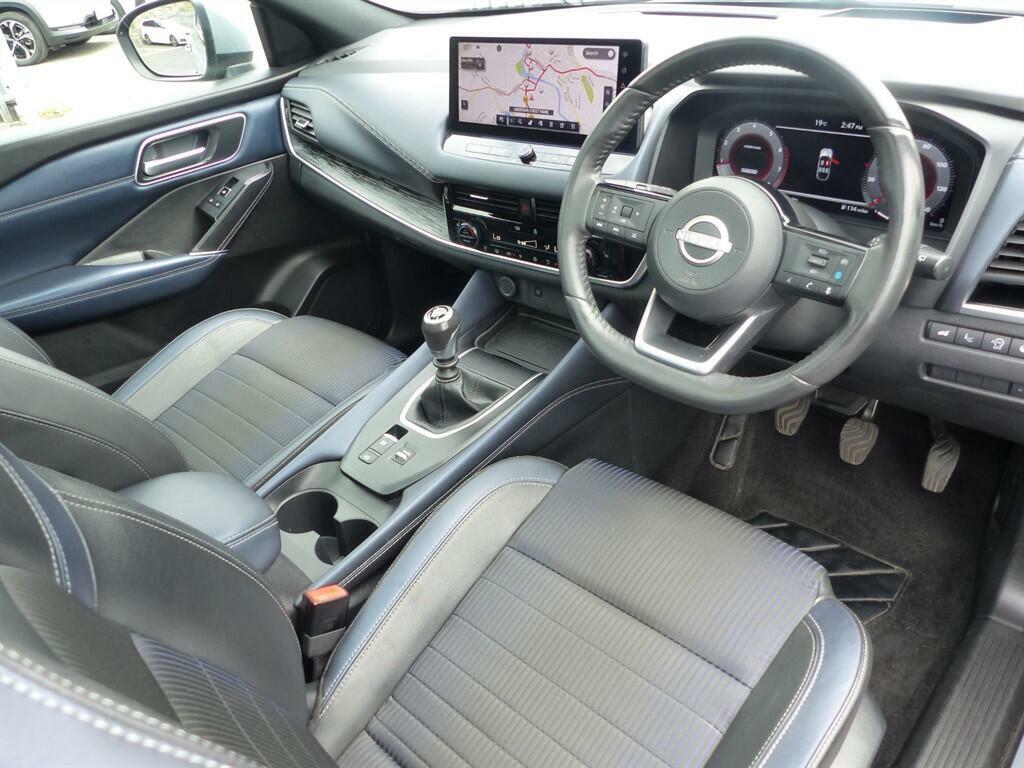 Nissan Qashqai 1.3 Dig-t Mhev Tekna Euro 6 Ss DV24ZCE Grey #4