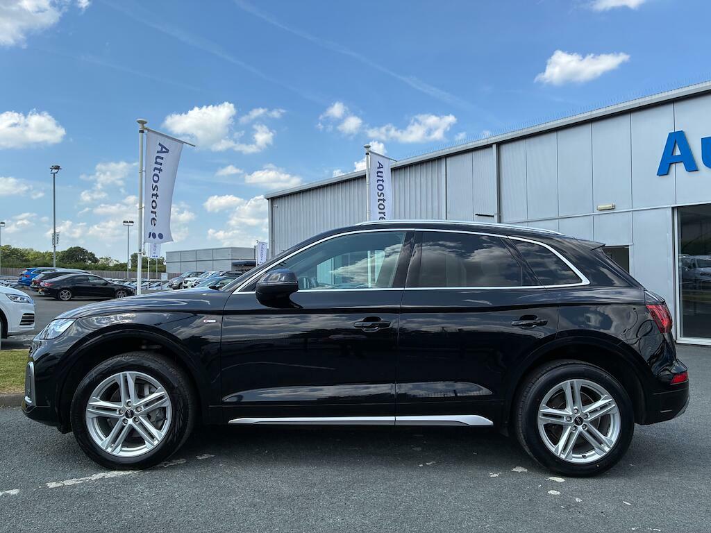 Audi Q5 2.0 Tdi 40 S Line S Tronic Quattro Euro 6 Ss HG21MTO Black #3