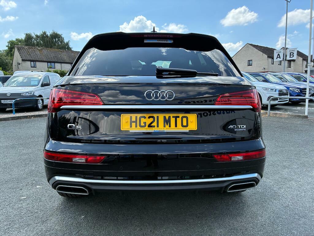 Audi Q5 2.0 Tdi 40 S Line S Tronic Quattro Euro 6 Ss HG21MTO Black #5