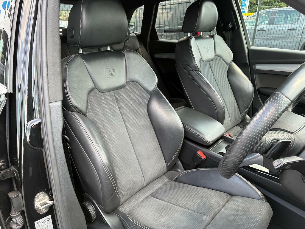 Audi Q5 2.0 Tdi 40 S Line S Tronic Quattro Euro 6 Ss HG21MTO Black #2