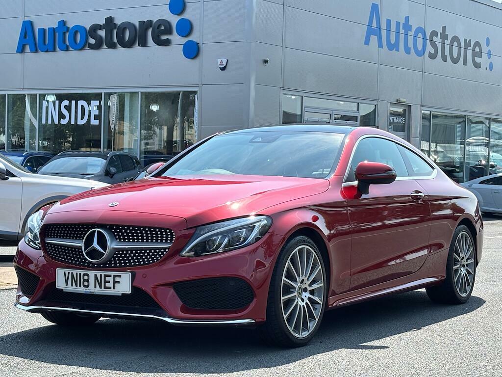 Mercedes-Benz C Class 2.0 C200 Amg Line Premium G-tronic Euro 6 Ss Red