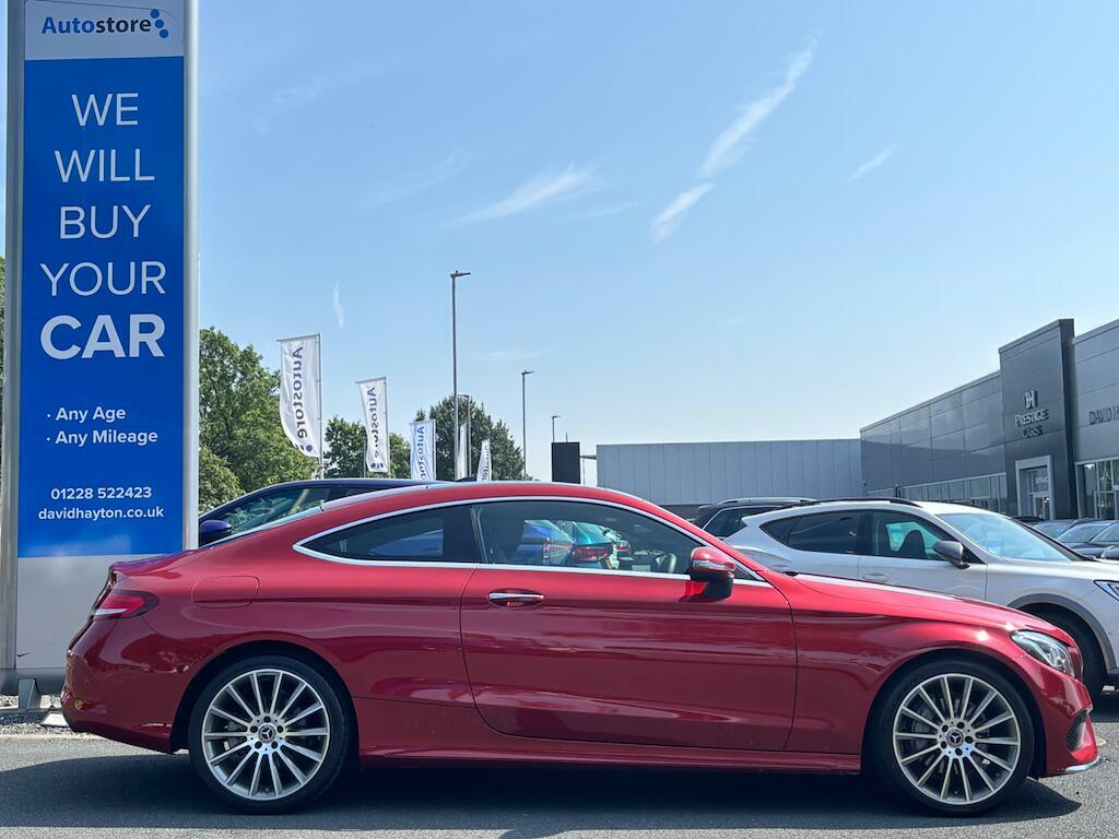 Mercedes-Benz C Class 2.0 C200 Amg Line Premium G-tronic Euro 6 Ss VN18NEF Red #4