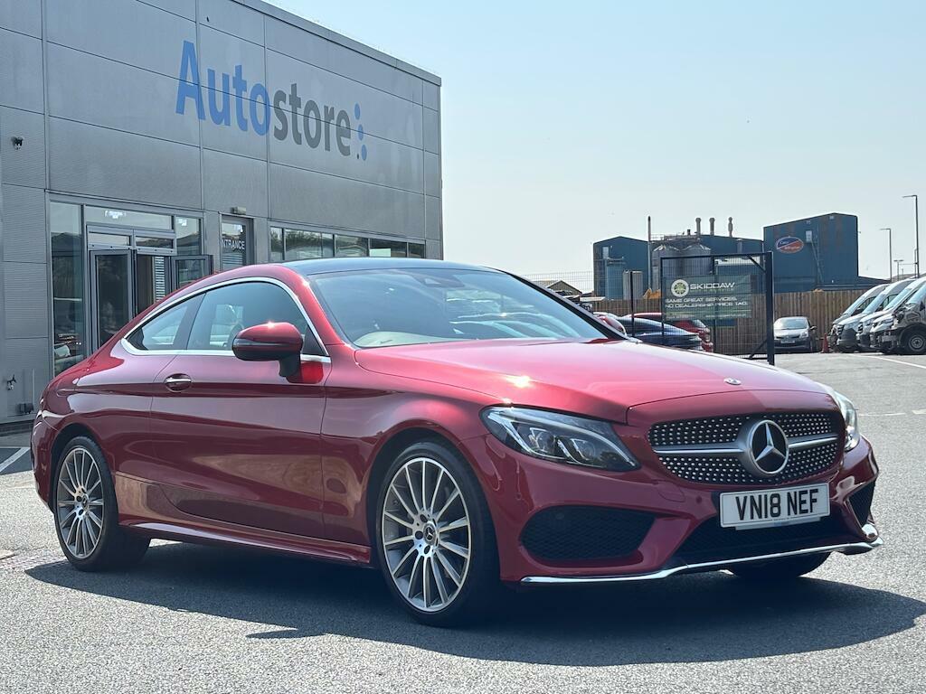Mercedes-Benz C Class 2.0 C200 Amg Line Premium G-tronic Euro 6 Ss VN18NEF Red #3
