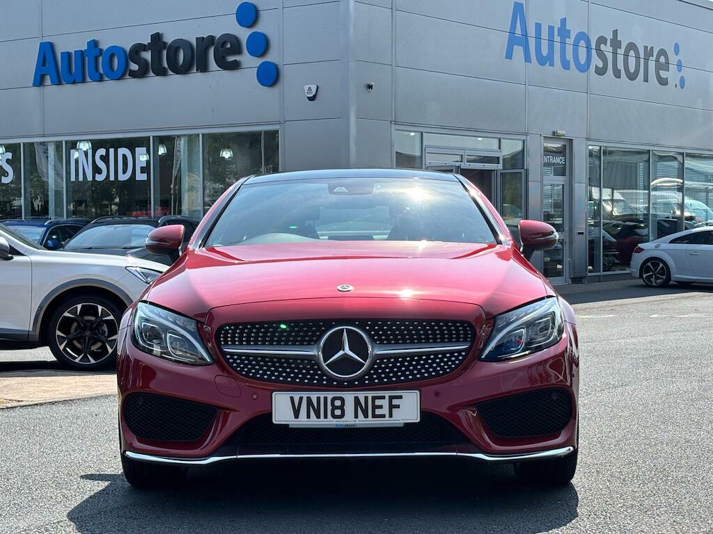 Mercedes-Benz C Class 2.0 C200 Amg Line Premium G-tronic Euro 6 Ss VN18NEF Red #2