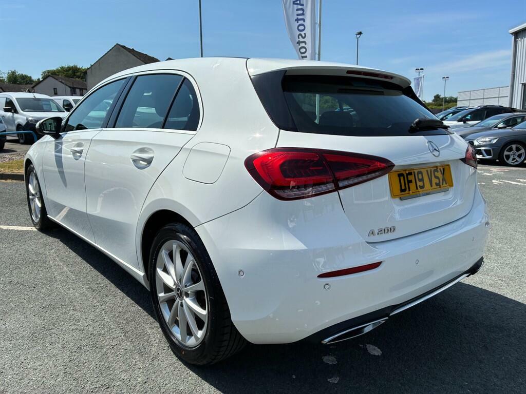 Mercedes-Benz A Class Sport White #4