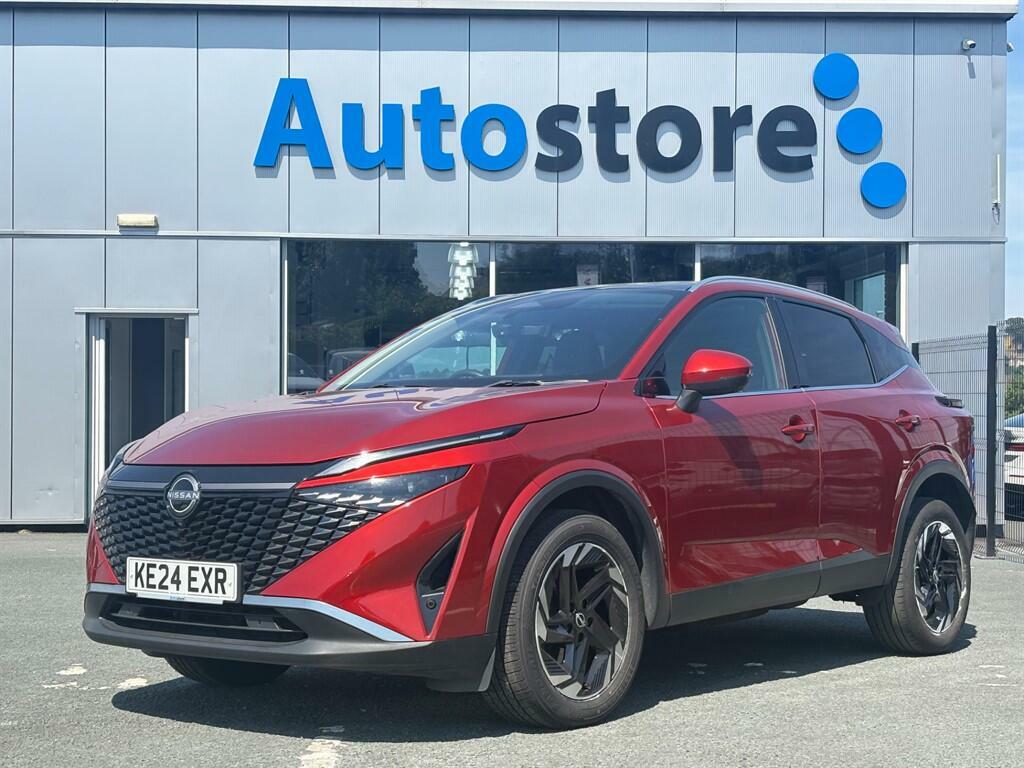 Nissan Qashqai 1.3 Dig-t Mhev N-connecta Xtron Euro 6 Ss Red
