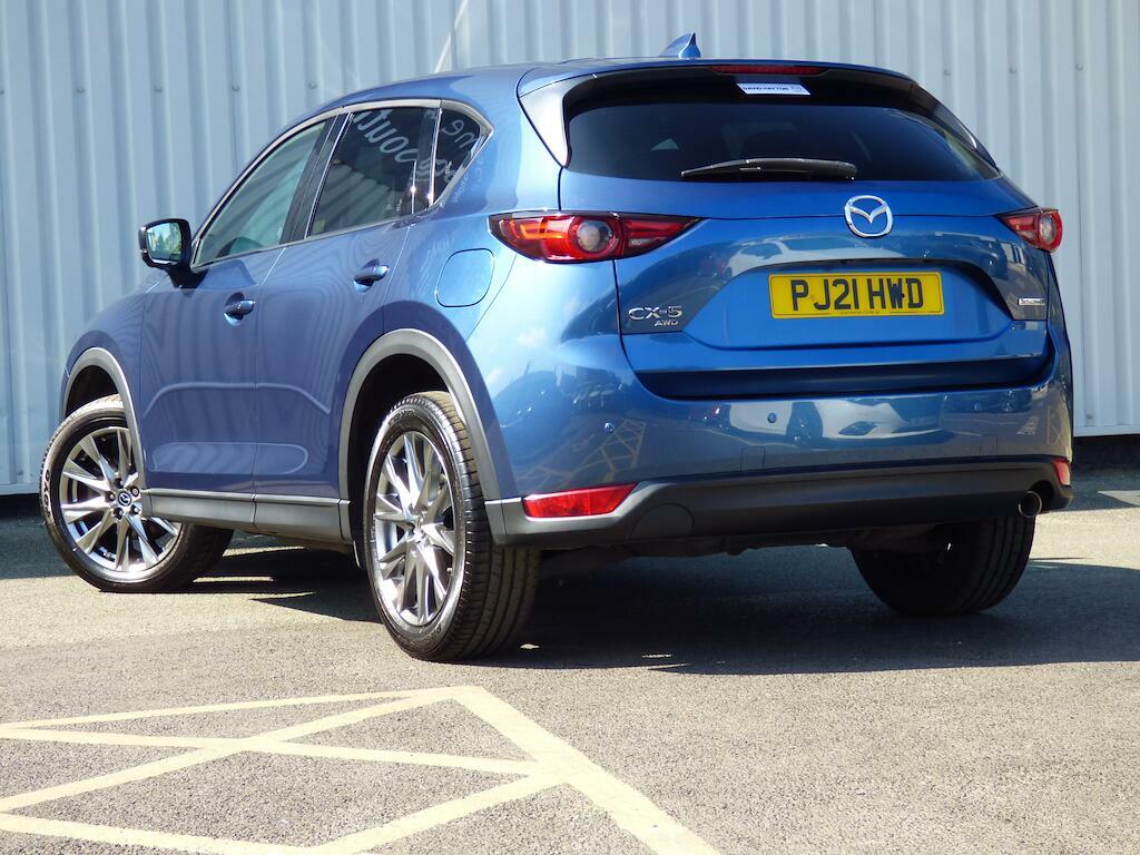 Mazda CX-5 2.2 Skyactiv-d Gt Sport 4Wd Euro 6 Ss PJ21HWD Blue #3