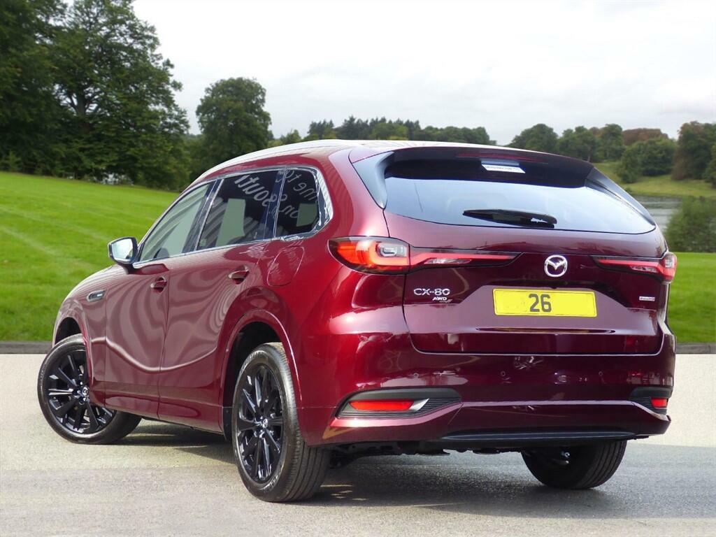 Mazda CX-80 Homura Red #3