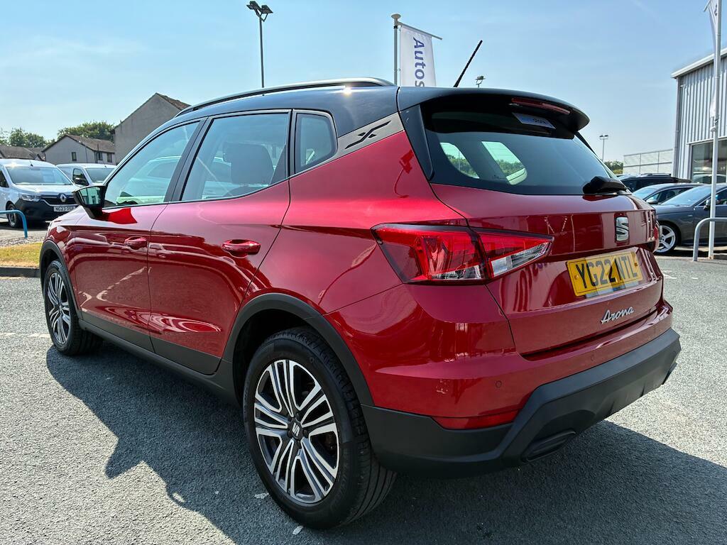 Seat Arona 1.0 Tsi Se Technology Dsg Euro 6 Ss YG22NTL Red #4