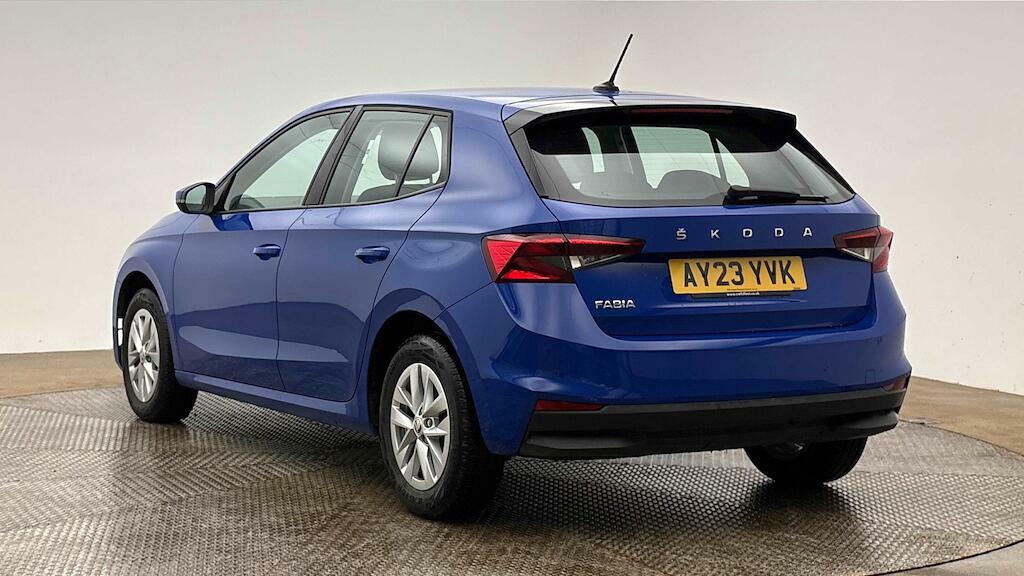 Skoda Fabia Se Comfort Blue #4