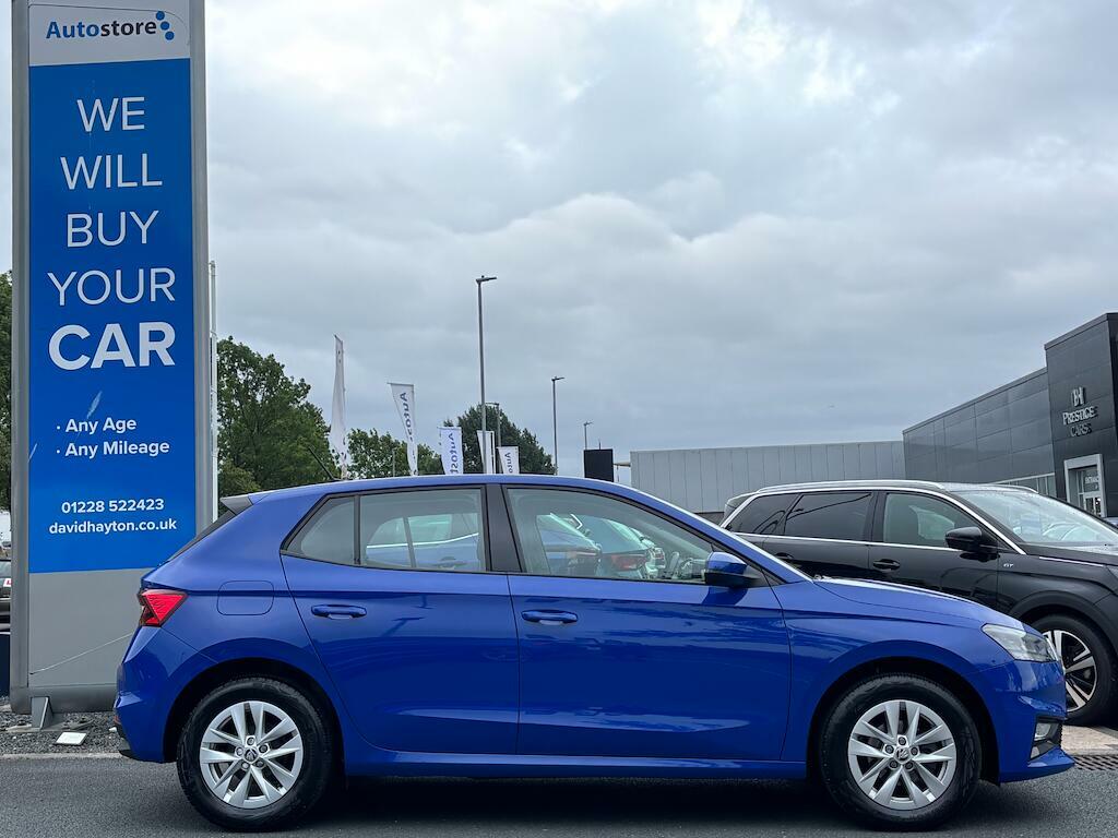 Skoda Fabia 1.0 Mpi Se Comfort Euro 6 Ss AY23YVK Blue #4