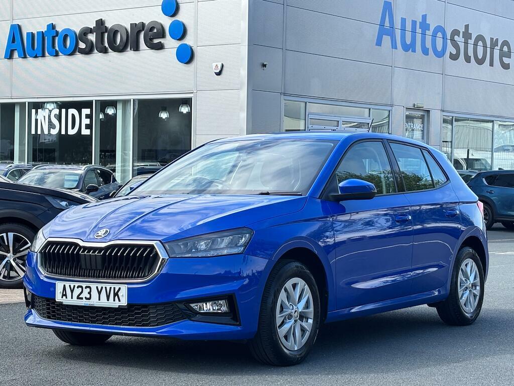 Skoda Fabia 1.0 Mpi Se Comfort Euro 6 Ss AY23YVK Blue