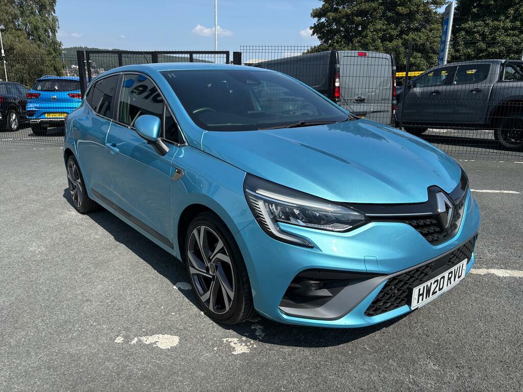 Renault Clio 1.0 Tce Rs Line Euro 6 Ss HW20RVU Blue #4