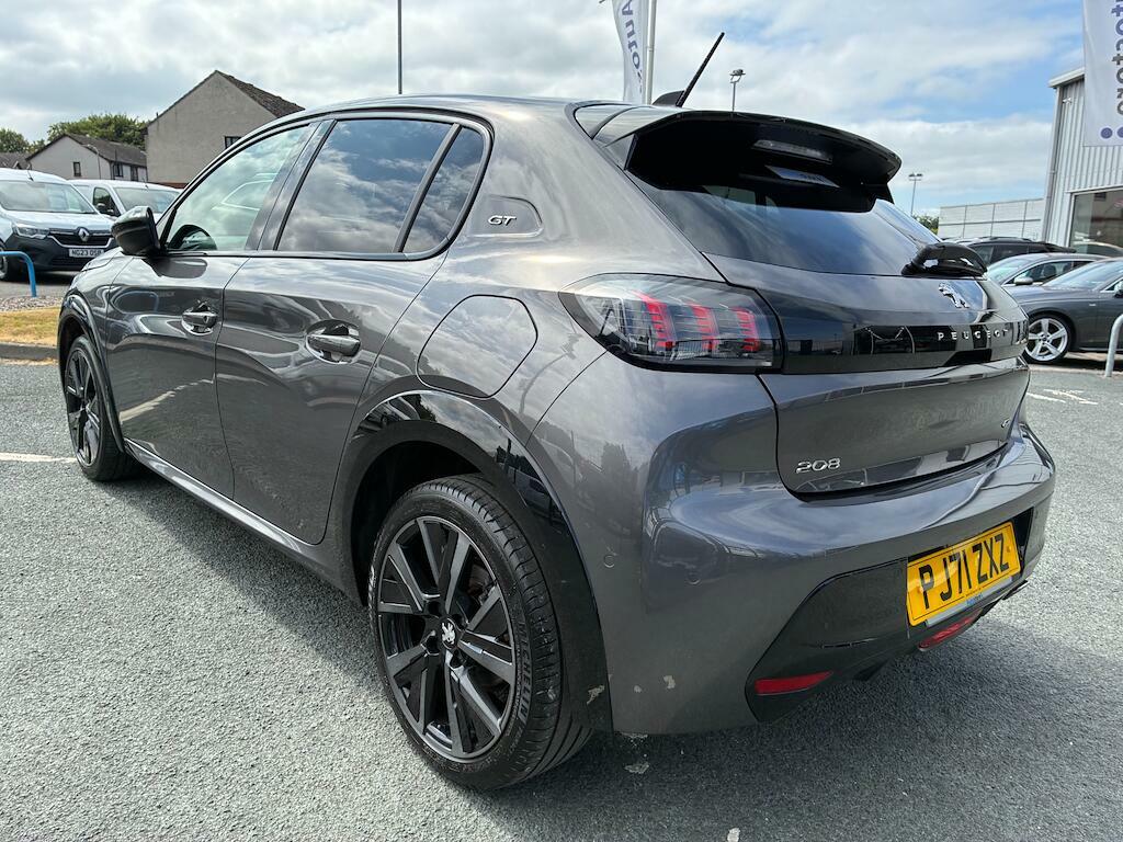 Peugeot 208 1.2 Puretech Gt Premium Euro 6 Ss PJ71ZXZ Grey #4