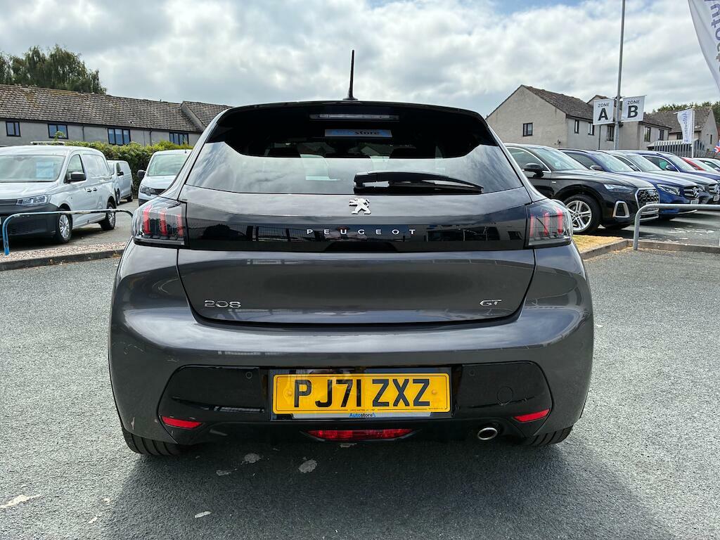 Peugeot 208 1.2 Puretech Gt Premium Euro 6 Ss PJ71ZXZ Grey #5