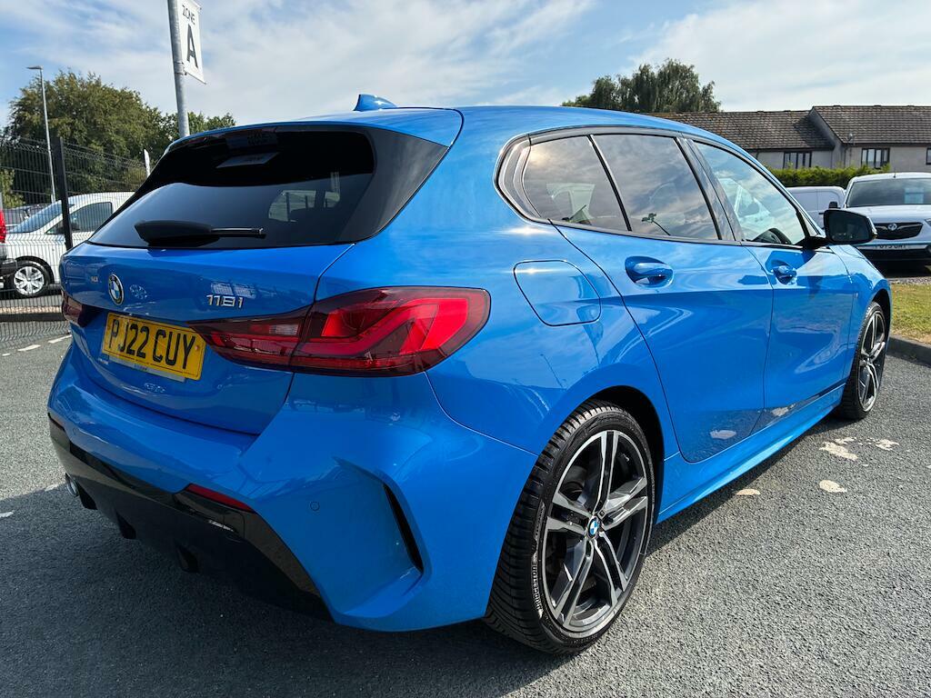 BMW 1 Series 1.5 118I M Sport Lcp Dct Euro 6 Ss PJ22CUY Blue #6