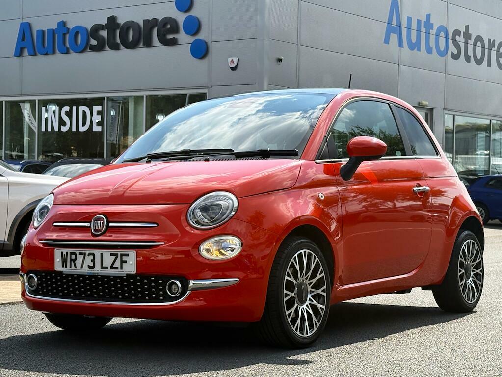 Fiat 500 Top Orange