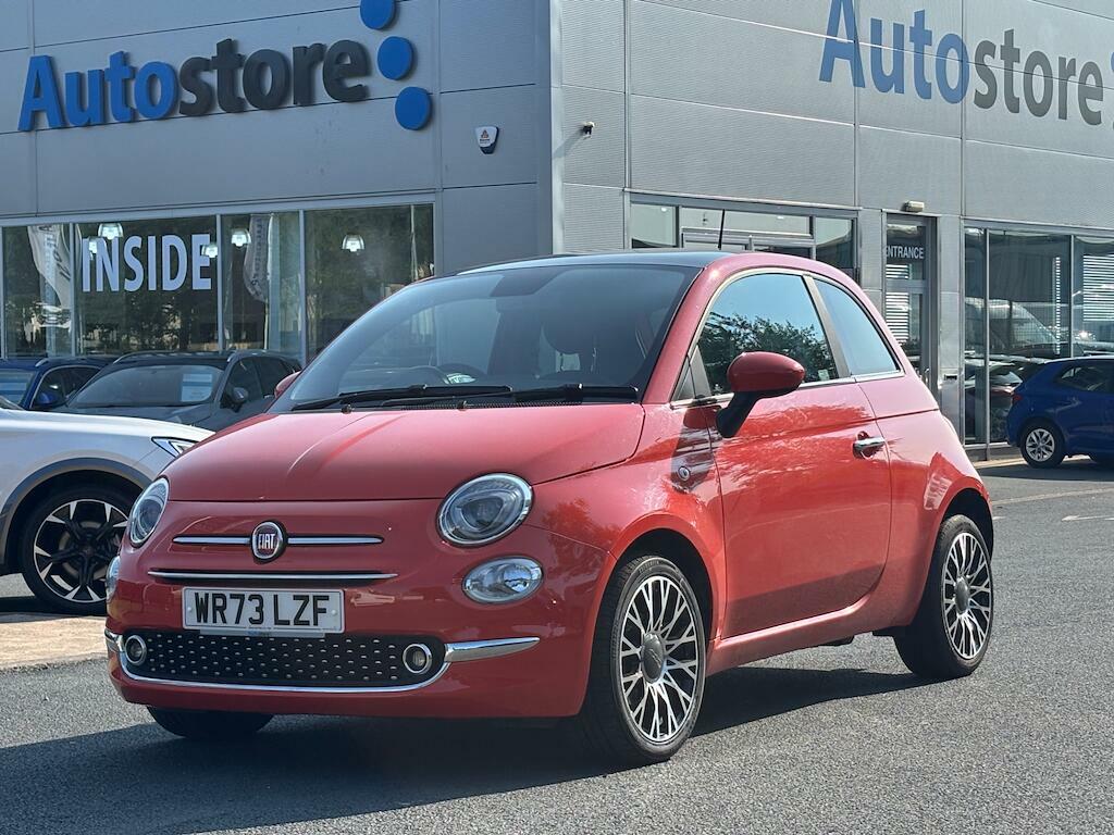 Fiat 500 Top Orange