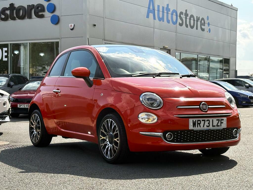 Fiat 500 Top Orange #3