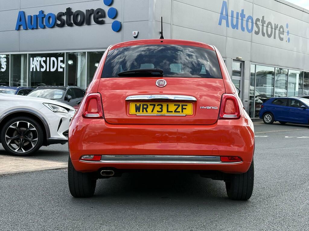 Fiat 500 Top Orange #6