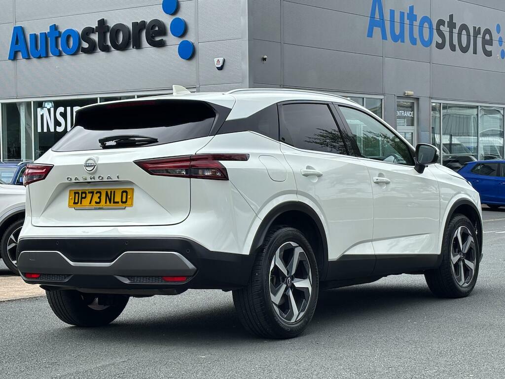 Nissan Qashqai 1.3 Dig-t Mhev N-connecta Euro 6 Ss DP73NLO White #5
