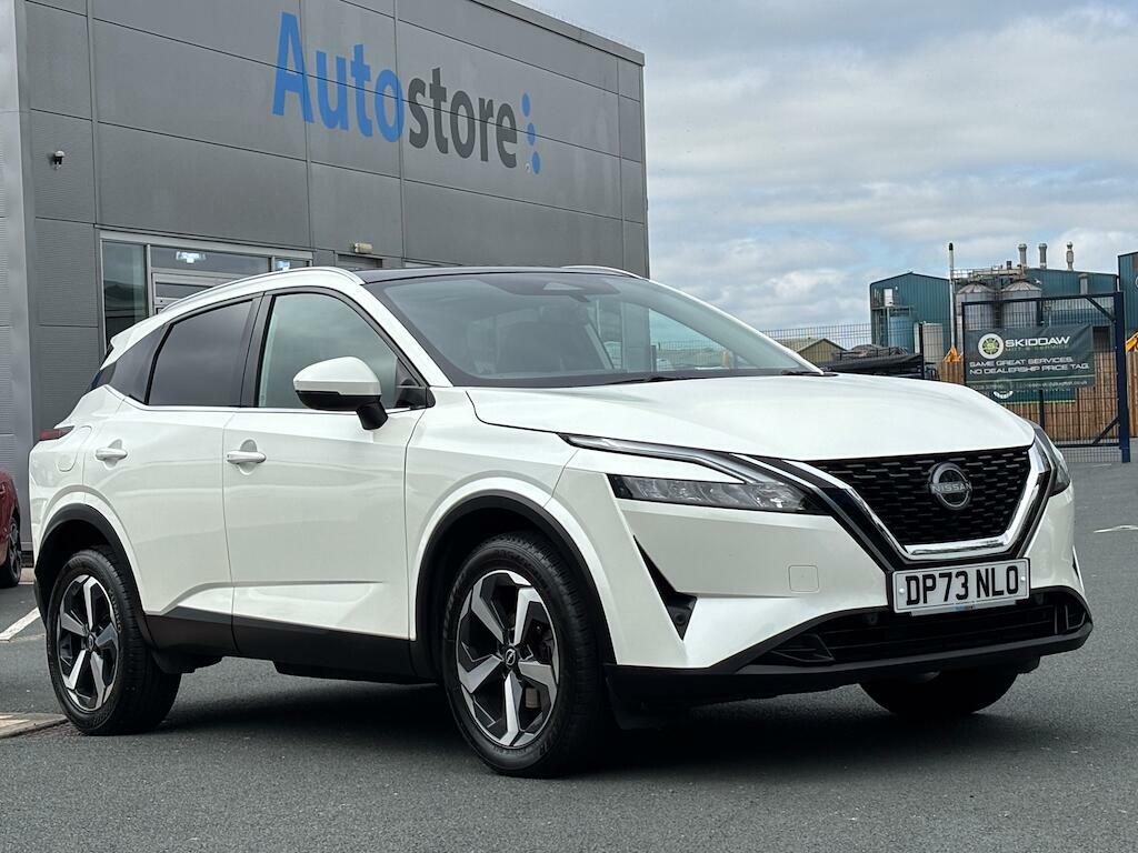 Nissan Qashqai 1.3 Dig-t Mhev N-connecta Euro 6 Ss DP73NLO White #3