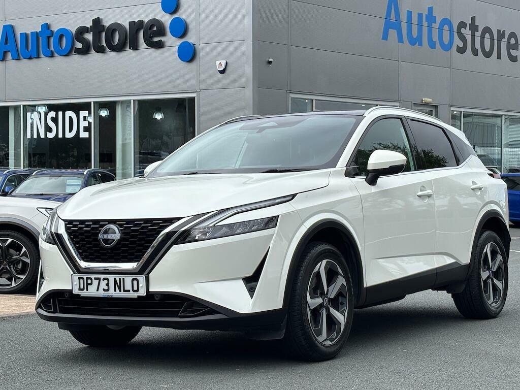 Nissan Qashqai 1.3 Dig-t Mhev N-connecta Euro 6 Ss White