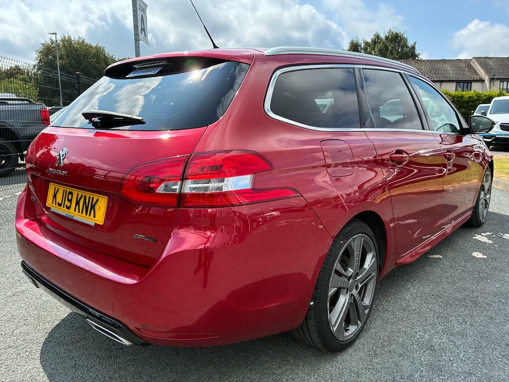 Peugeot 308 SW 1.5 Bluehdi Gt Line Euro 6 Ss Red #6