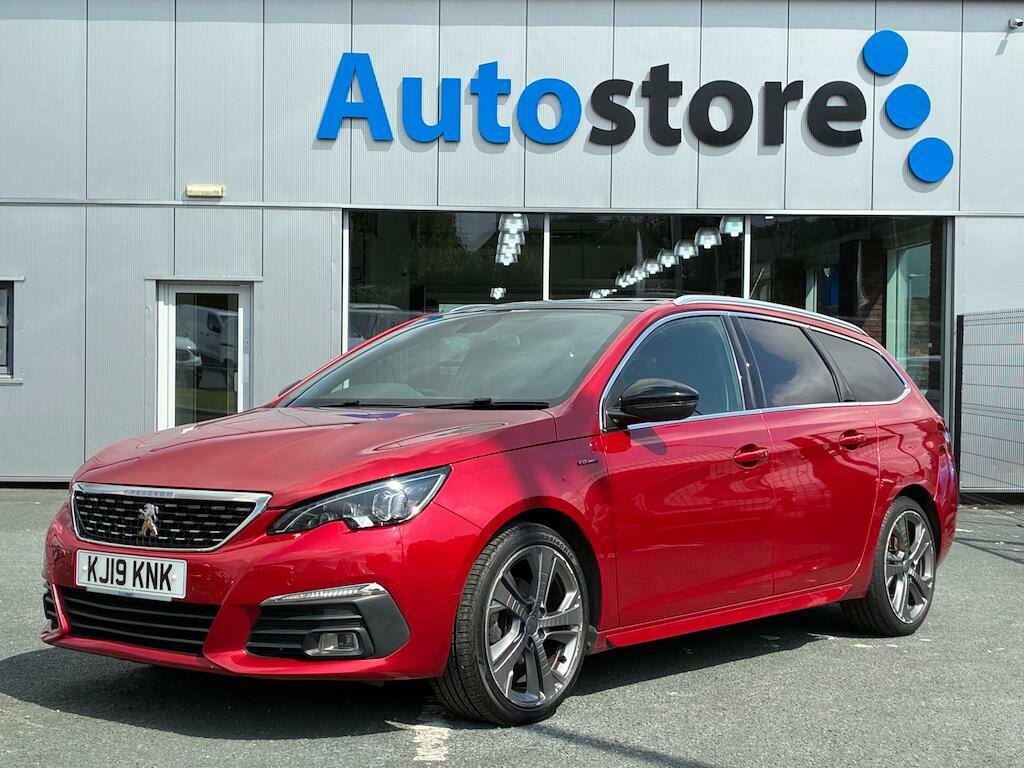 Peugeot 308 SW 1.5 Bluehdi Gt Line Euro 6 Ss Red