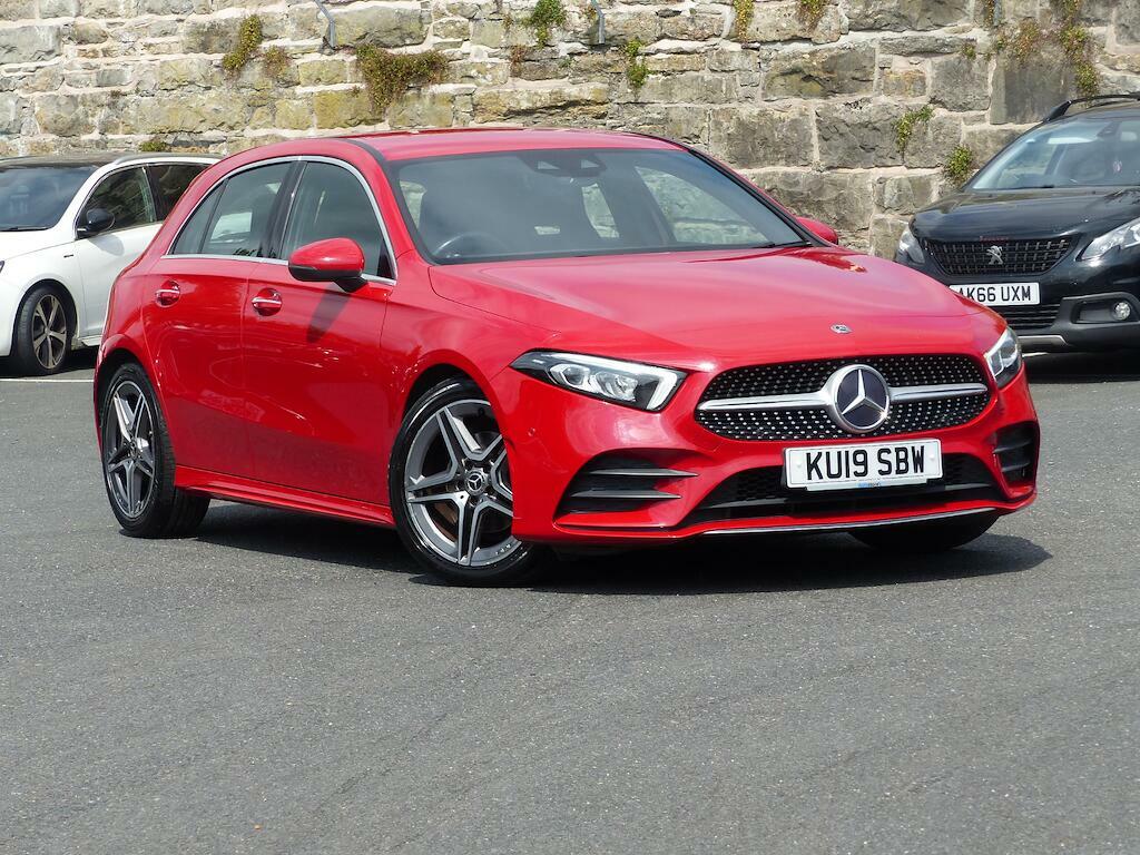 Mercedes-Benz A Class Amg Line Red