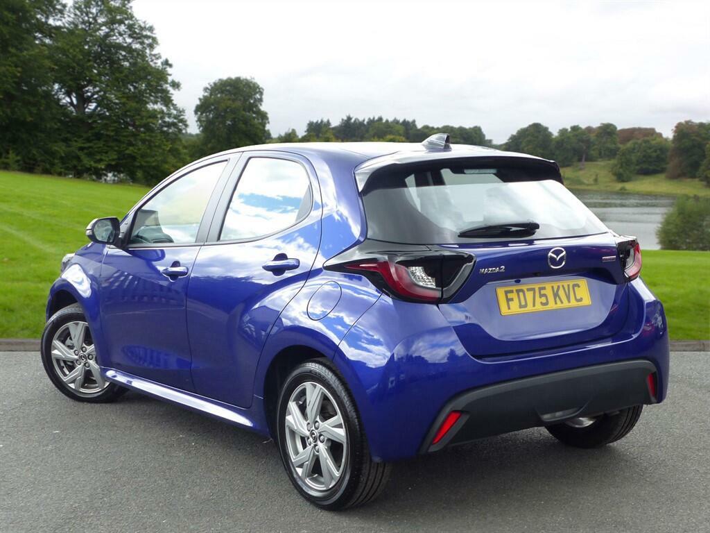 Mazda 2 1.5H Exclusive-line Cvt Euro 6 Ss Blue #2